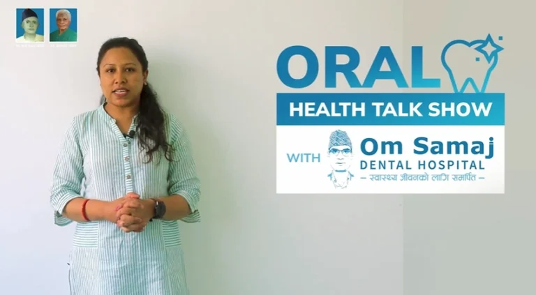 Om Samaj Dental Health Talk Show